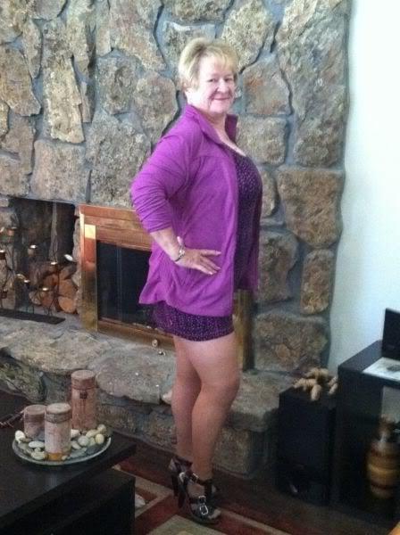 14P Non-nude big titted granny