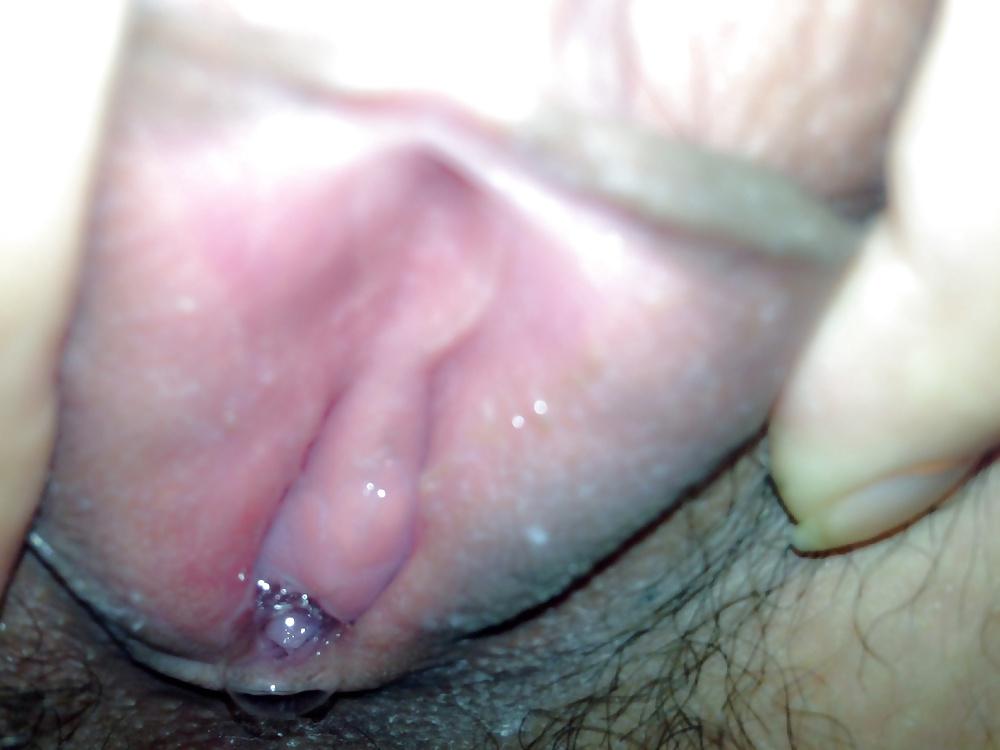 15P My gf's virgin pussy