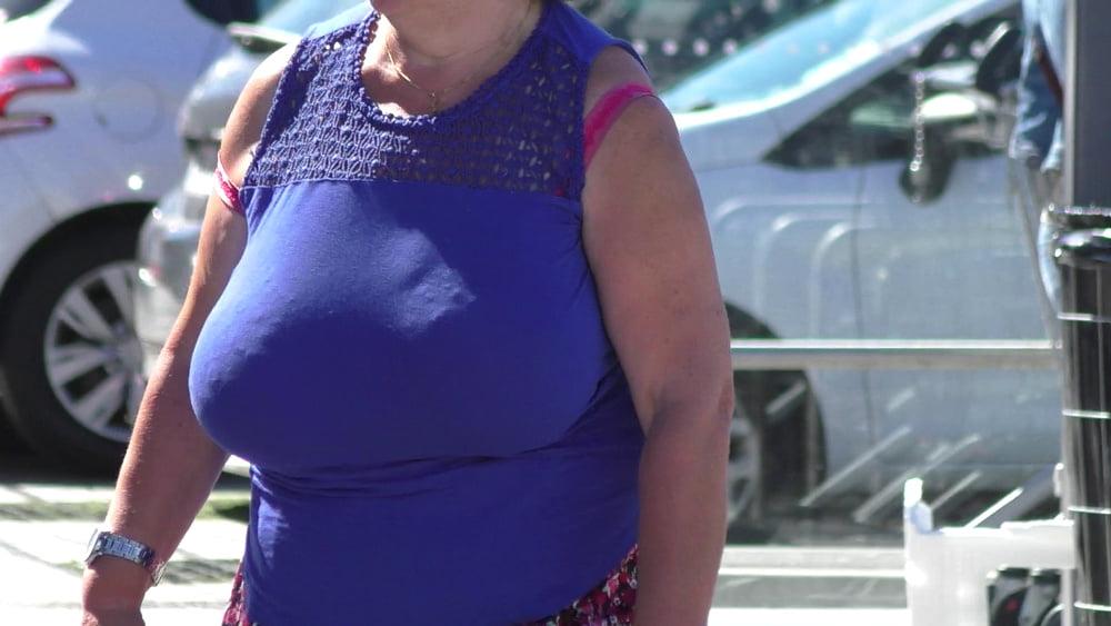 13P granny huge tits