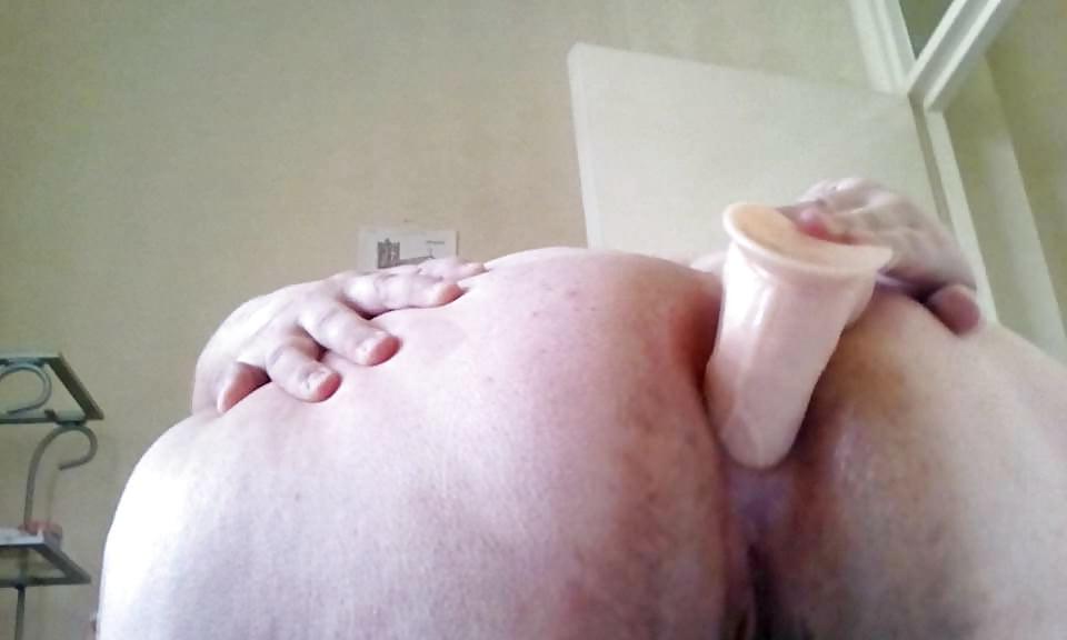 5P Home alone bored solo anal