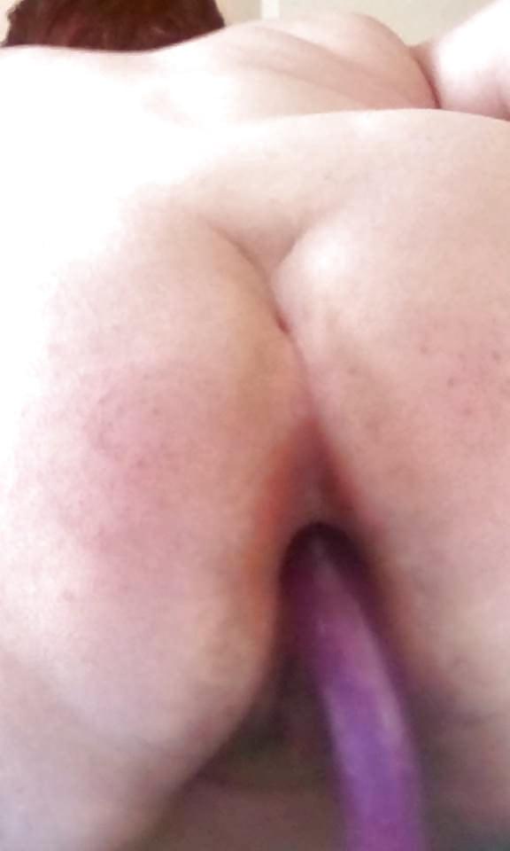 5P Home alone bored solo anal