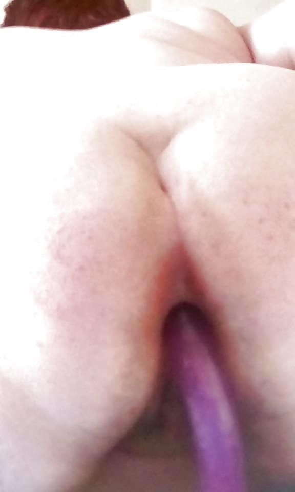 5P Home alone bored solo anal