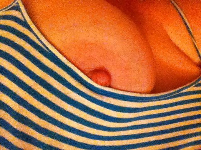 22P My nipples close up