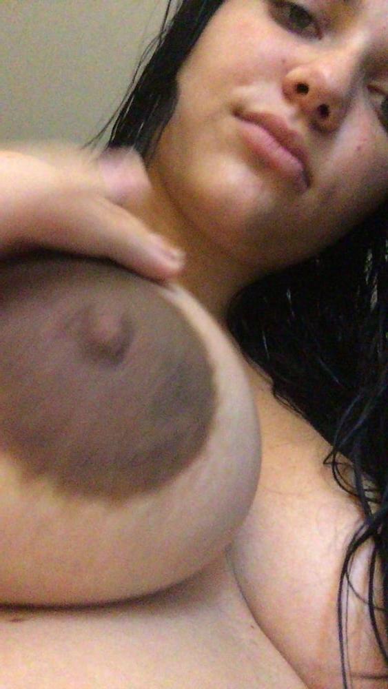 25P Those Are Some DARK Nipples And Areolas