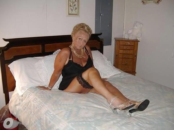 13P Non-nude Blonde granny is a little cutie