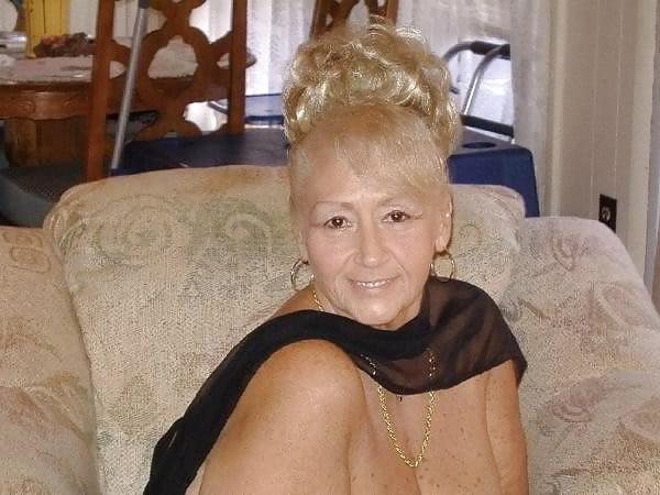 13P Non-nude Blonde granny is a little cutie