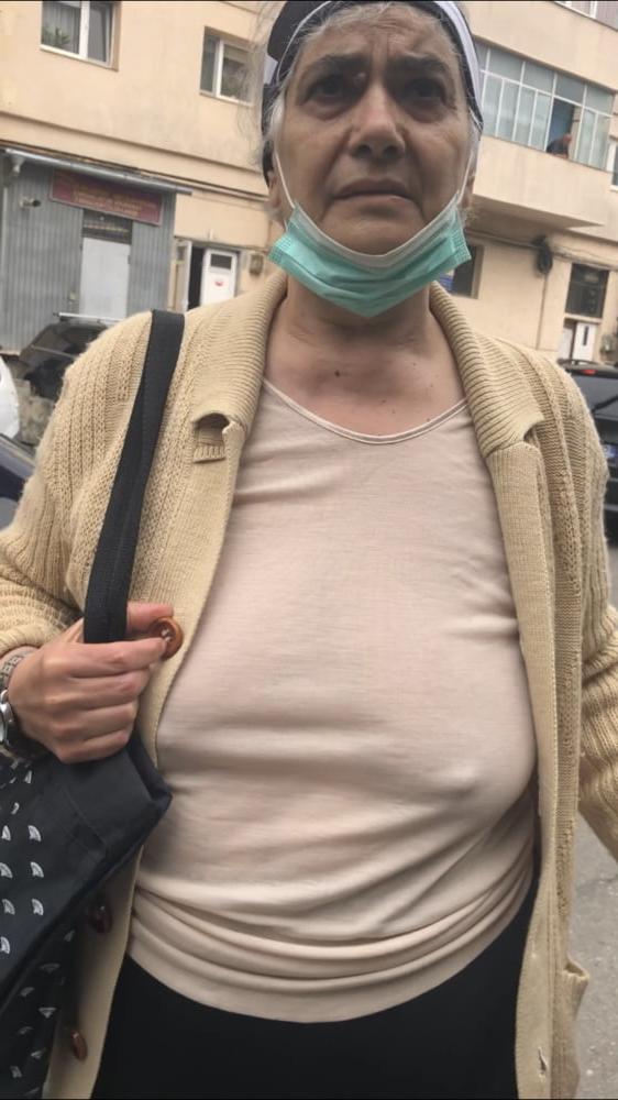25P without bras voyeur (Granny and Milf)