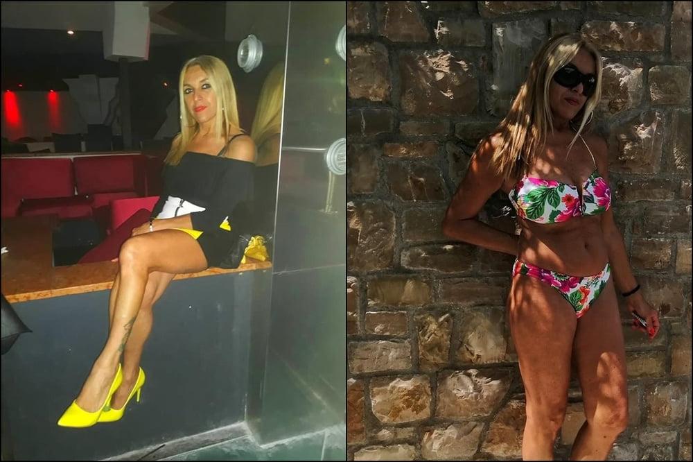 9P fully clothed and in a bikini