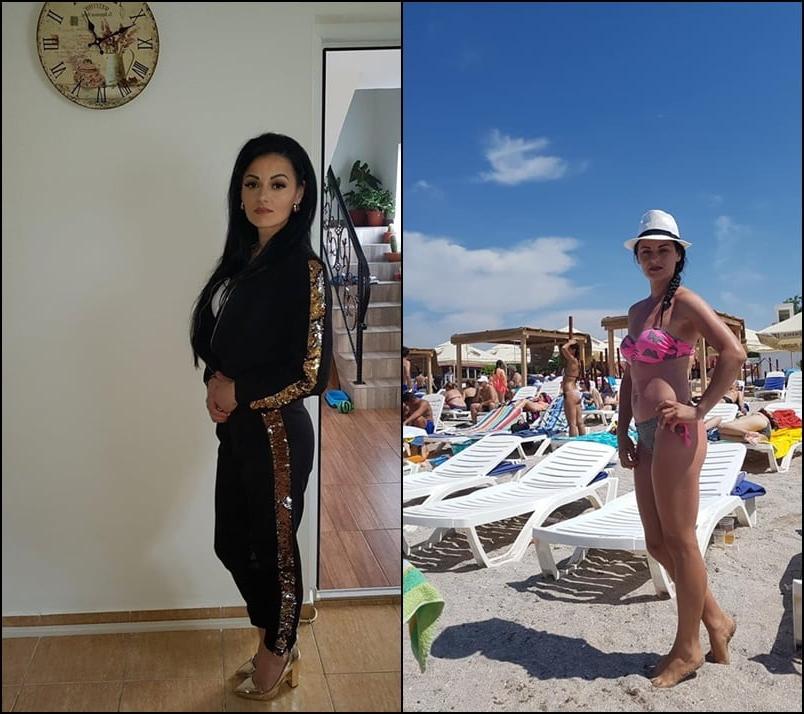 9P fully clothed and in a bikini