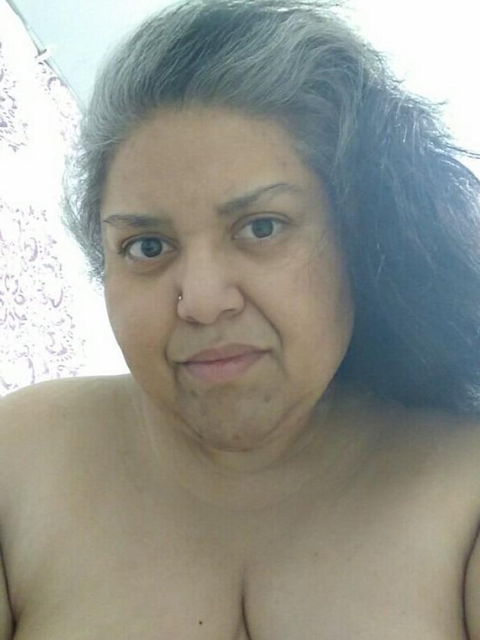 15P Grey hairy Hispanic granny