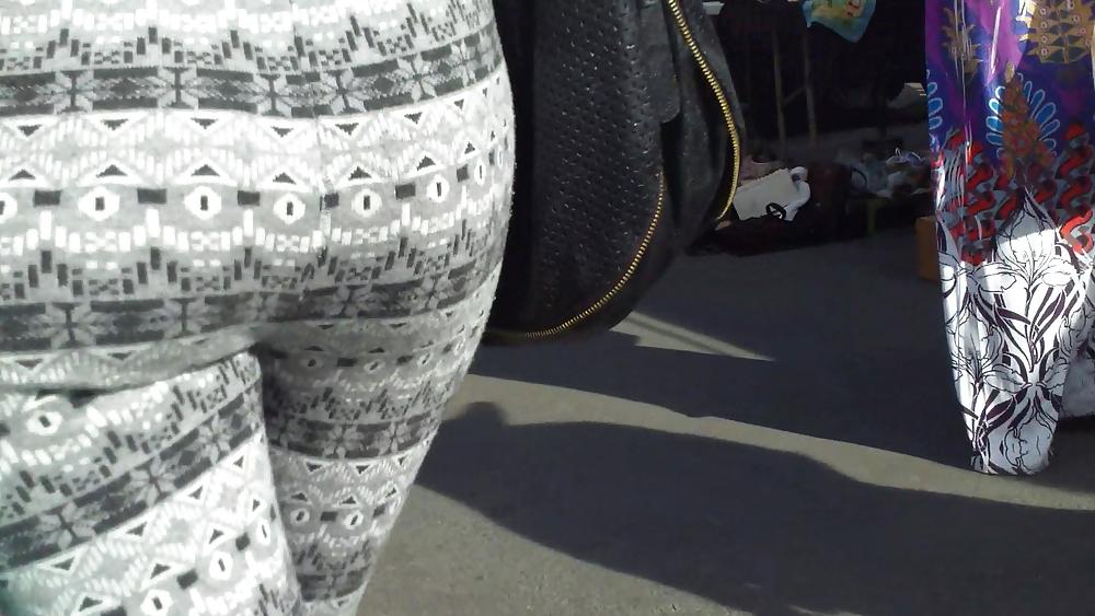 23P Hot sexy teen butt & ass in tight spandex 