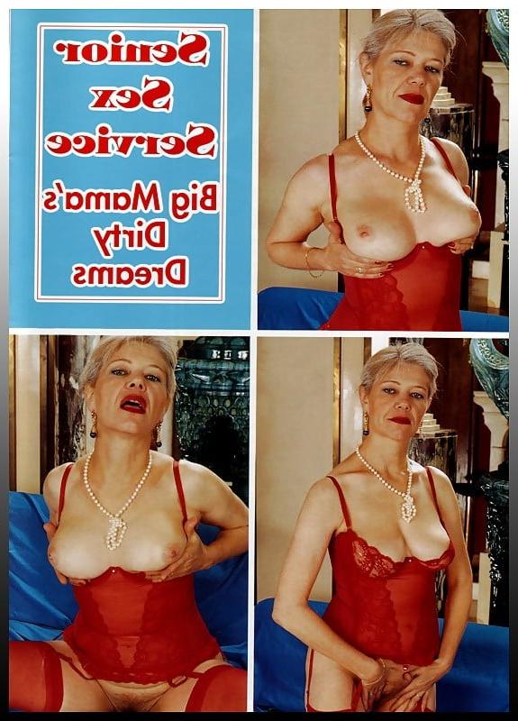 17P Nasty silver haired retro granny loves Dp