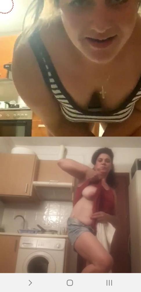 25P Two women boobs ass bikini live facebook romanian