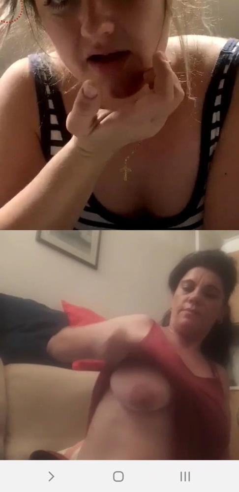 25P Two women boobs ass bikini live facebook romanian