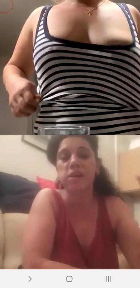 25P Two women boobs ass bikini live facebook romanian