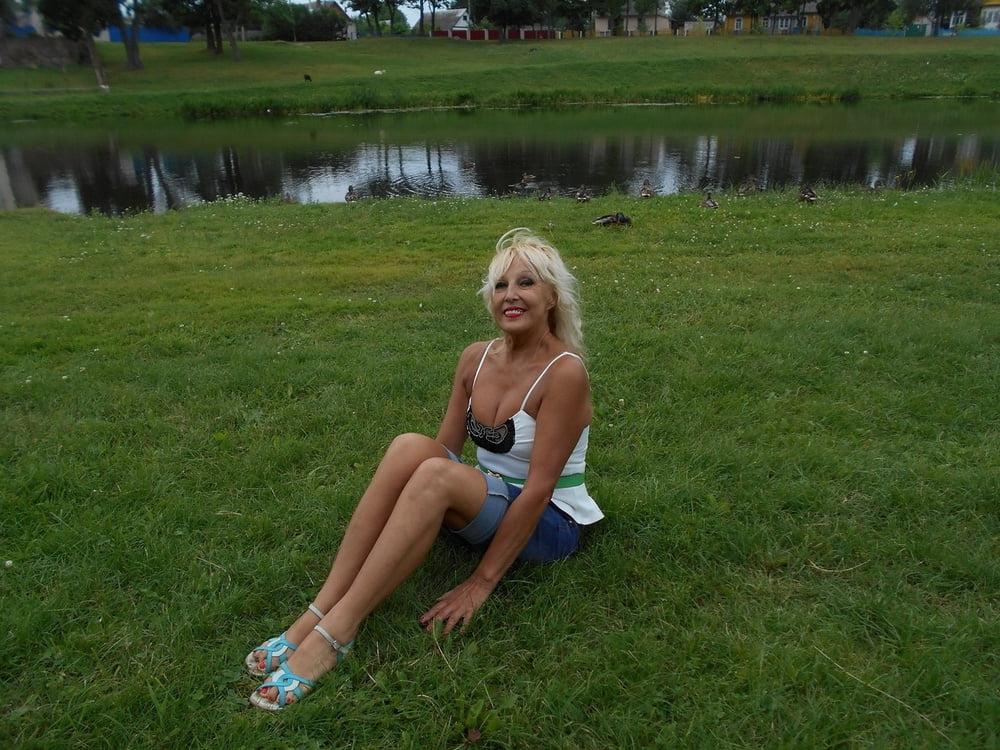 25P blonde slut Granny Svetlana