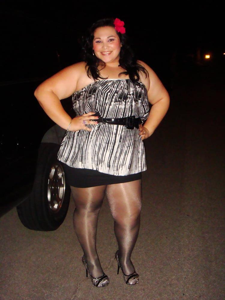 25P sexy bbw in pantyhose