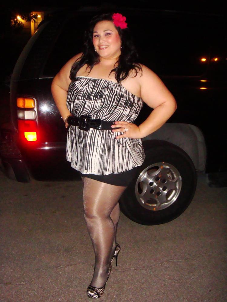 25P sexy bbw in pantyhose