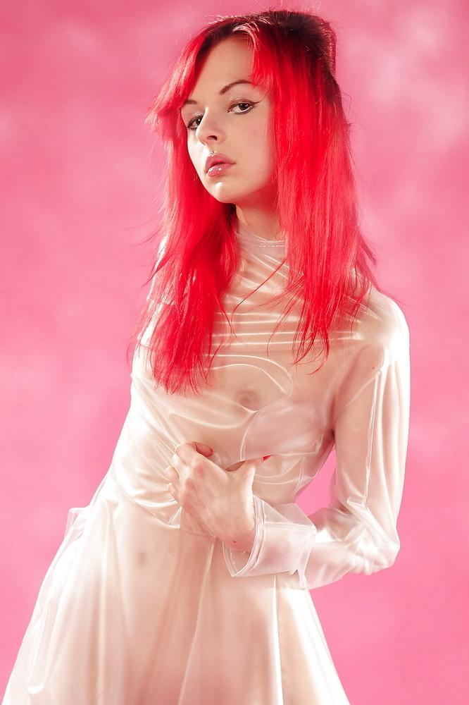 25P Red hair, pierced nipples