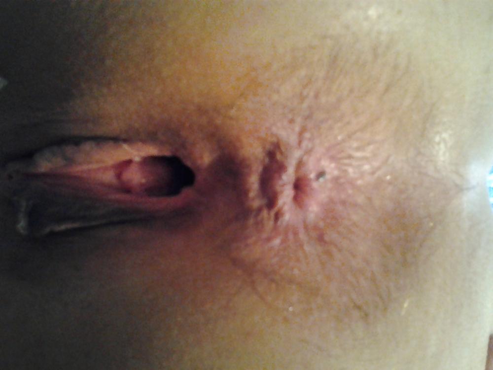 5P Close up of wife's ass and pussy