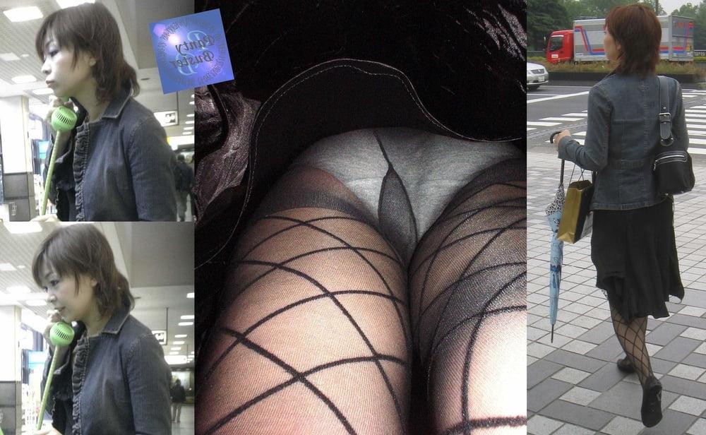 16P 785 - upskirt asian amateur panties thongs pantyhose