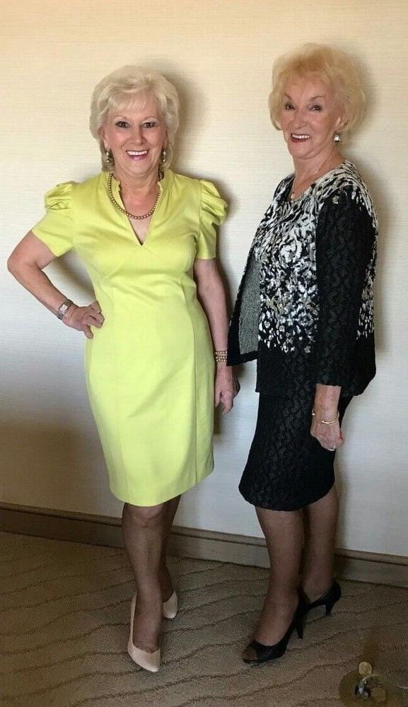 22P Granny duo. Whos taking up the bum 1st?