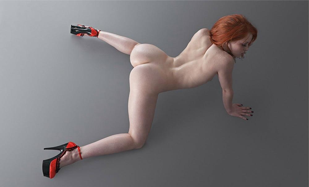 11P Redheads awesome bubble butt