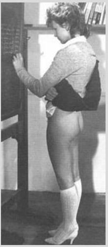 22P UPSKIRT SPANKING