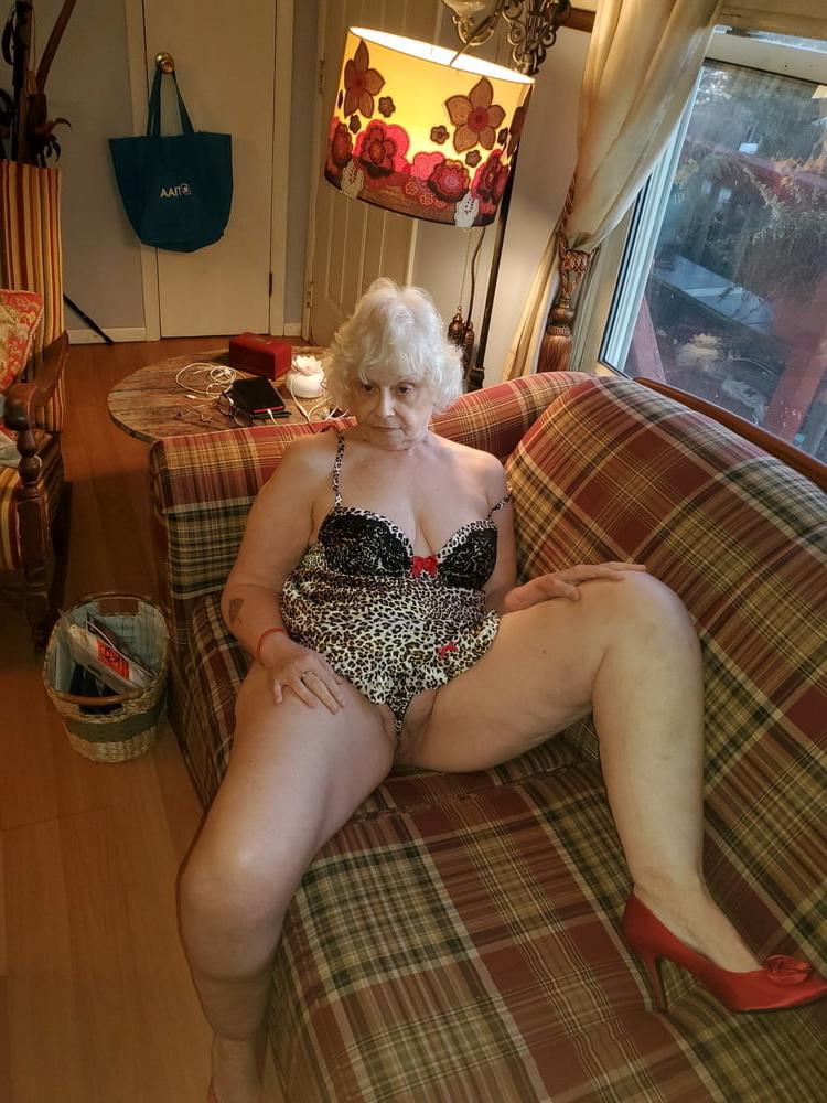 10P 74 year old granny exposes herself