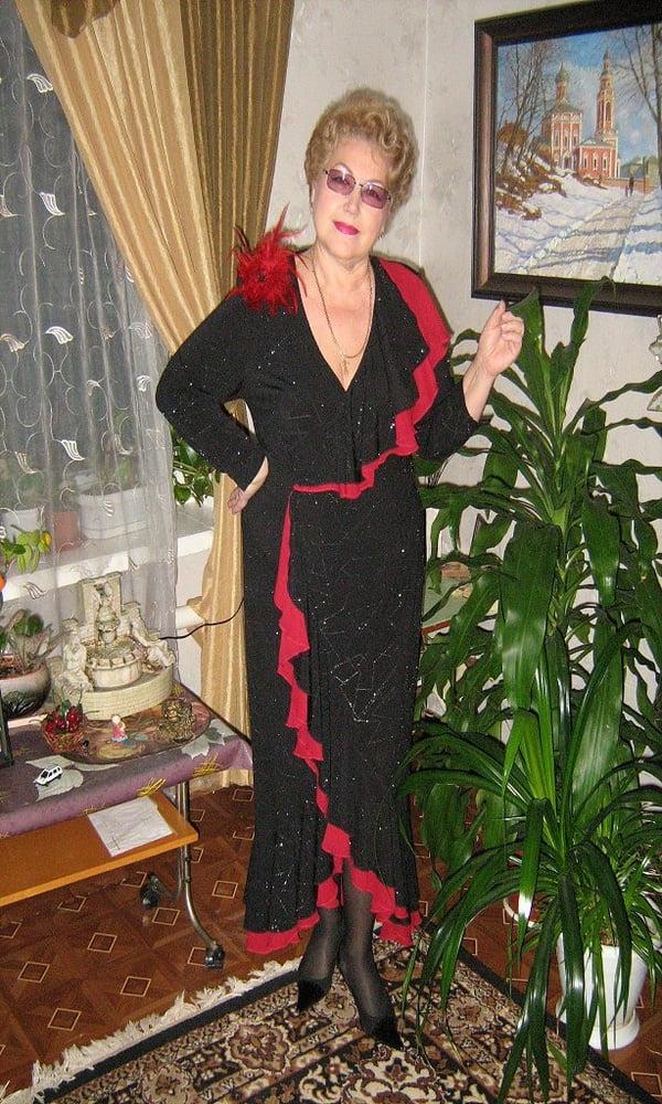 20P Beautiful blonde non-nude Russian granny