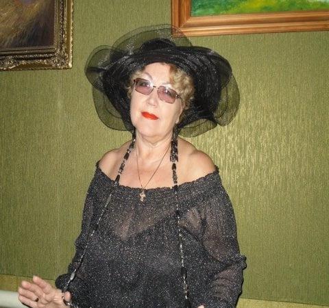 20P Beautiful blonde non-nude Russian granny