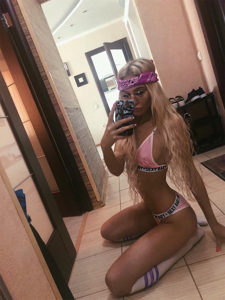 8P Nice ass Russian blonde