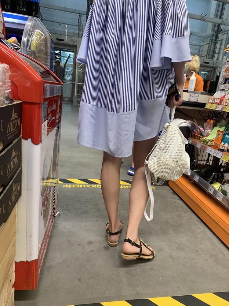 15P Upskirt good ass