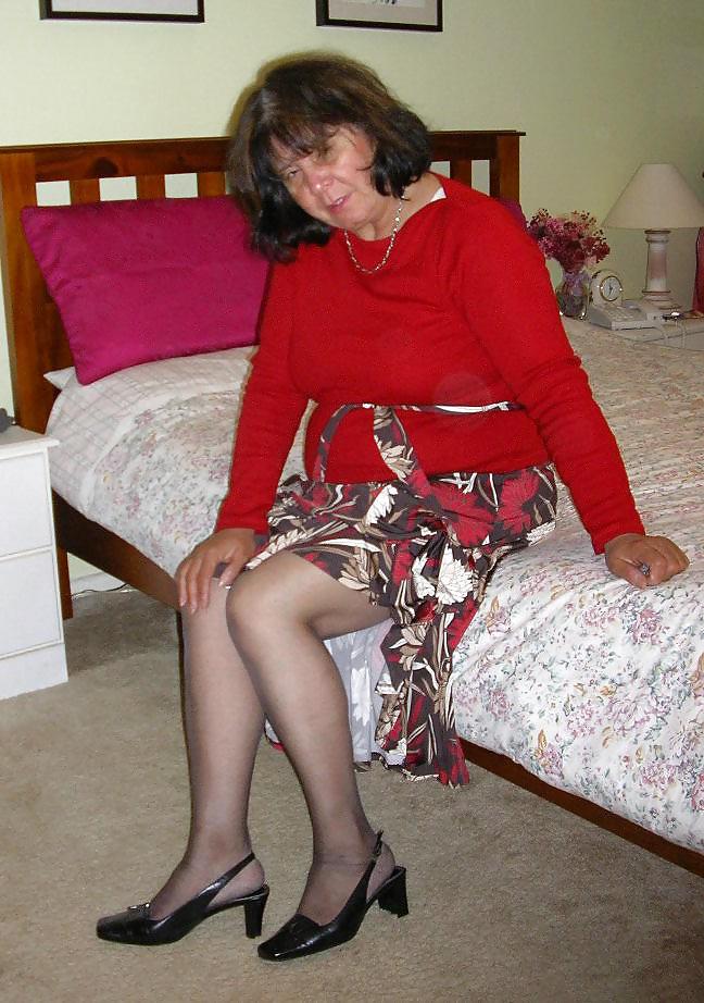 25P Rosemary sexy legs and upskirt 5