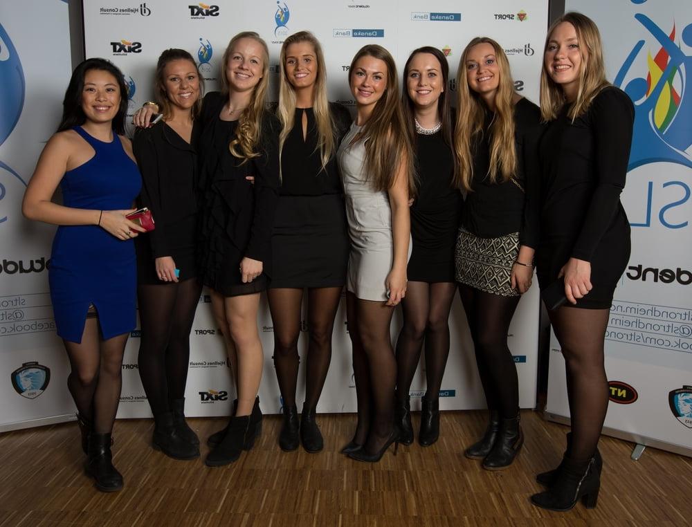 25P Norwegian Pantyhosed Biz School Graduates Part 3 of 3