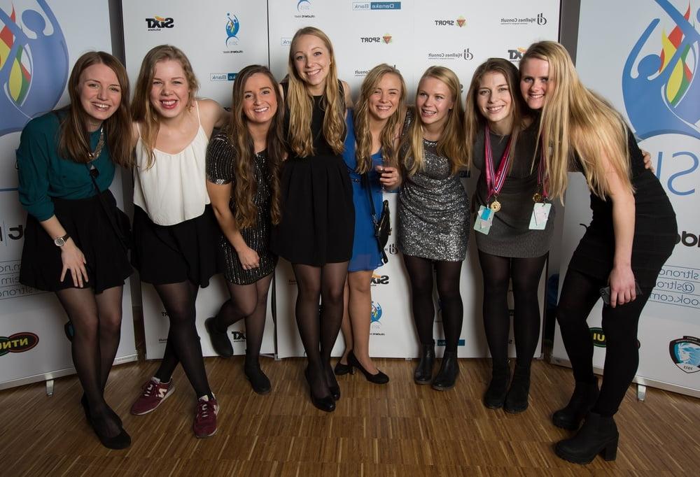 25P Norwegian Pantyhosed Biz School Graduates Part 3 of 3
