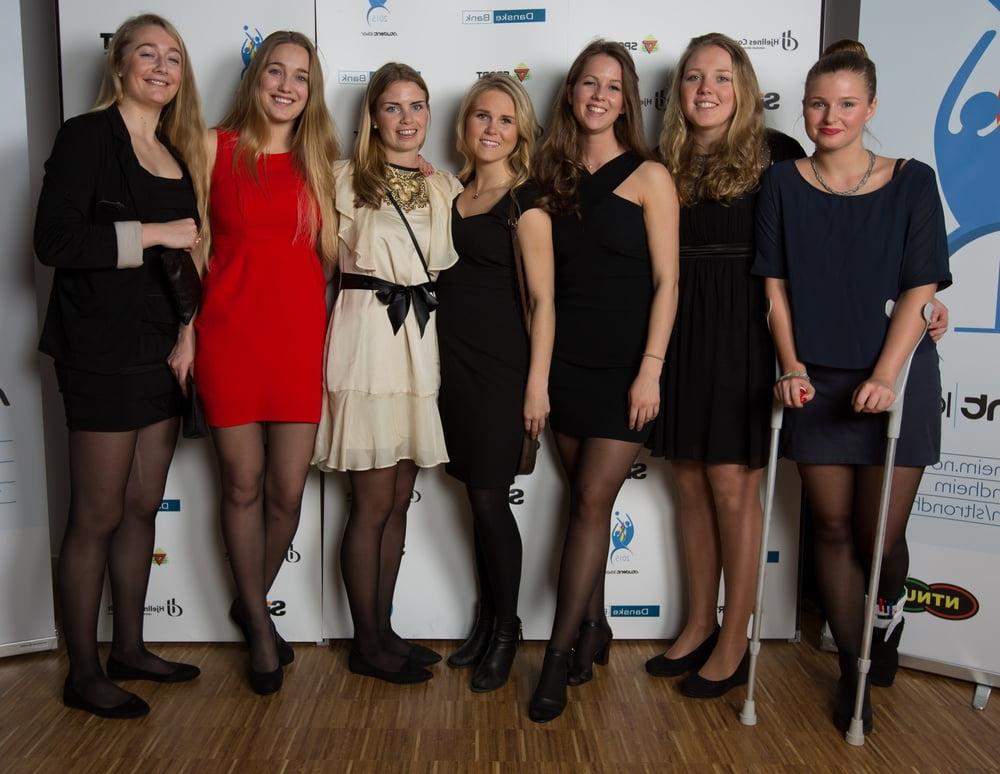 25P Norwegian Pantyhosed Biz School Graduates Part 1 of 3