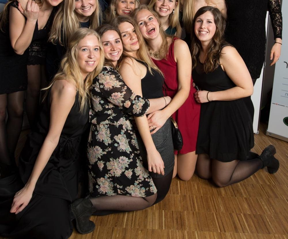 25P Norwegian Pantyhosed Biz School Graduates Part 1 of 3