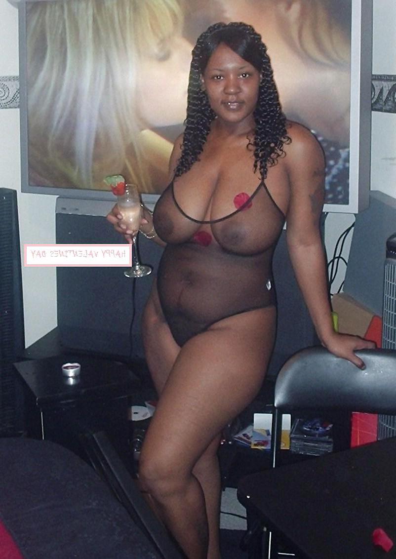 19P Young Ebony With Saggy Tits
