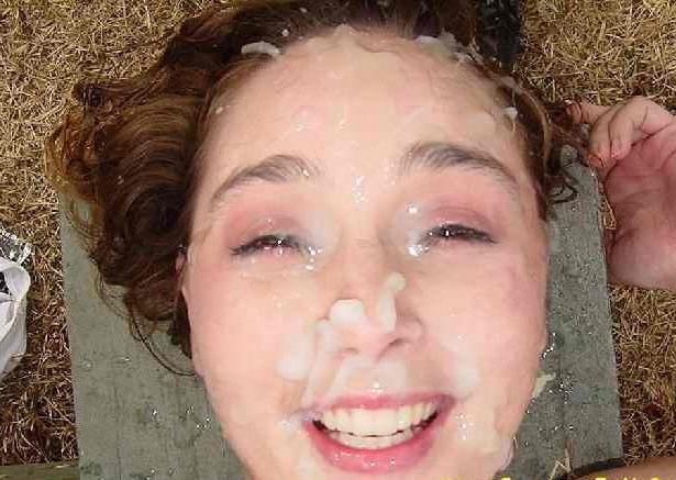22P Innocent 18 yo bukkake girl