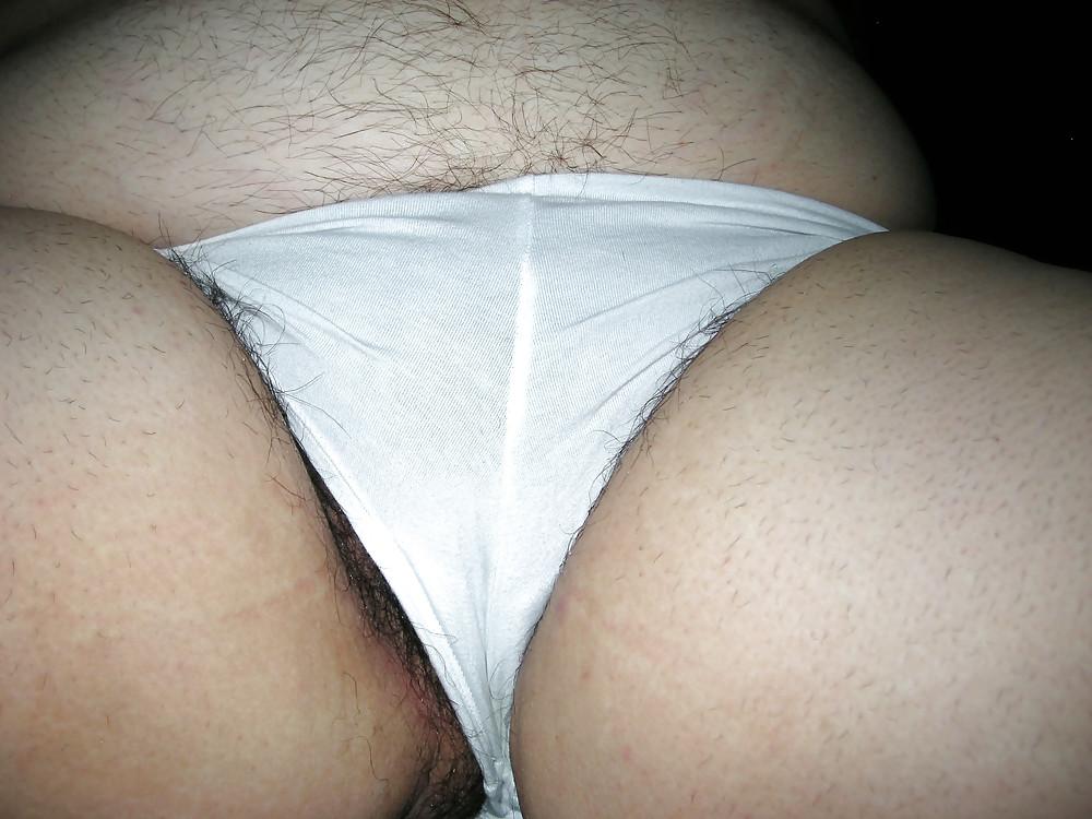 7P Very HAIRY BBW friend