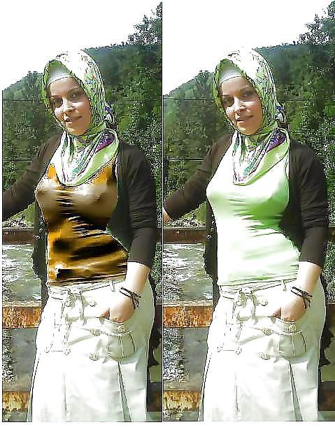 7P Turkish turbanli hijab arab turk