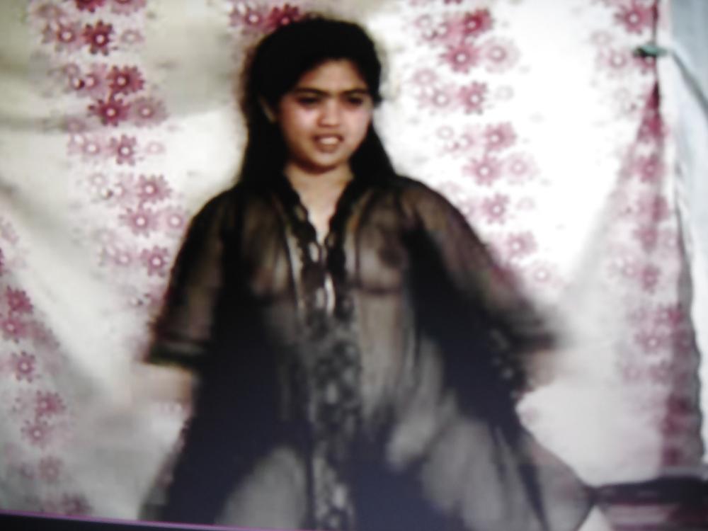 17P Asian margie and her black see through nghtie