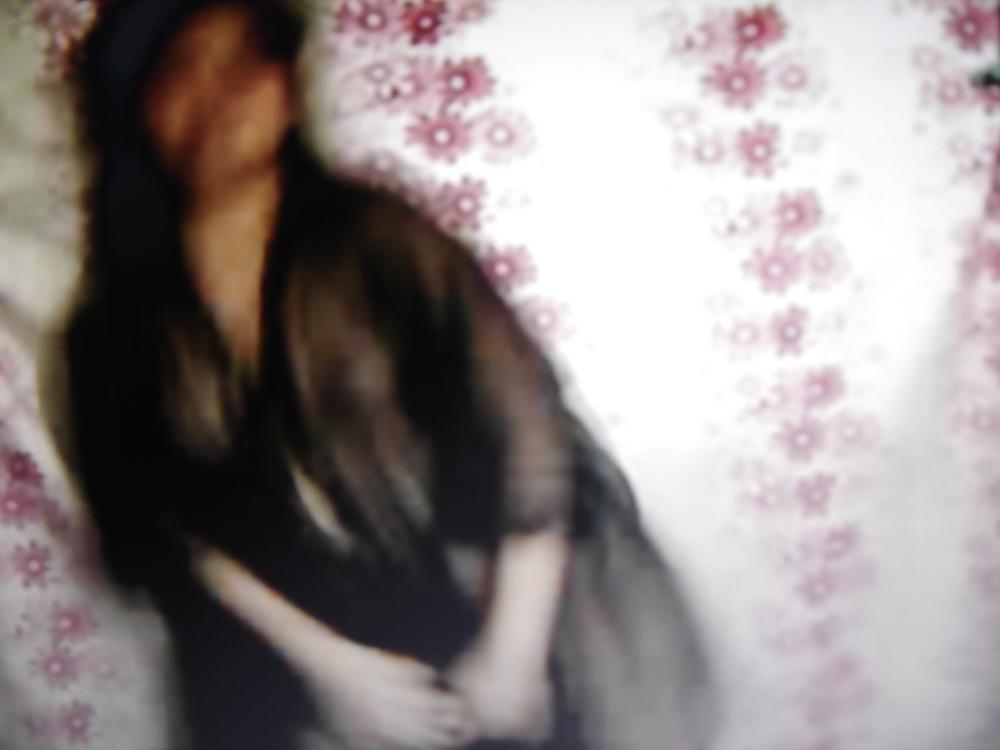 17P Asian margie and her black see through nghtie