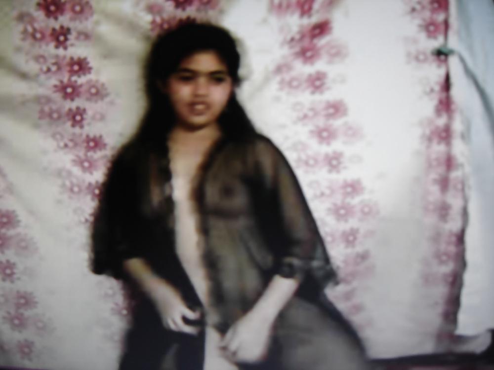 17P Asian margie and her black see through nghtie