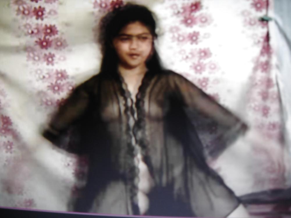 17P Asian margie and her black see through nghtie