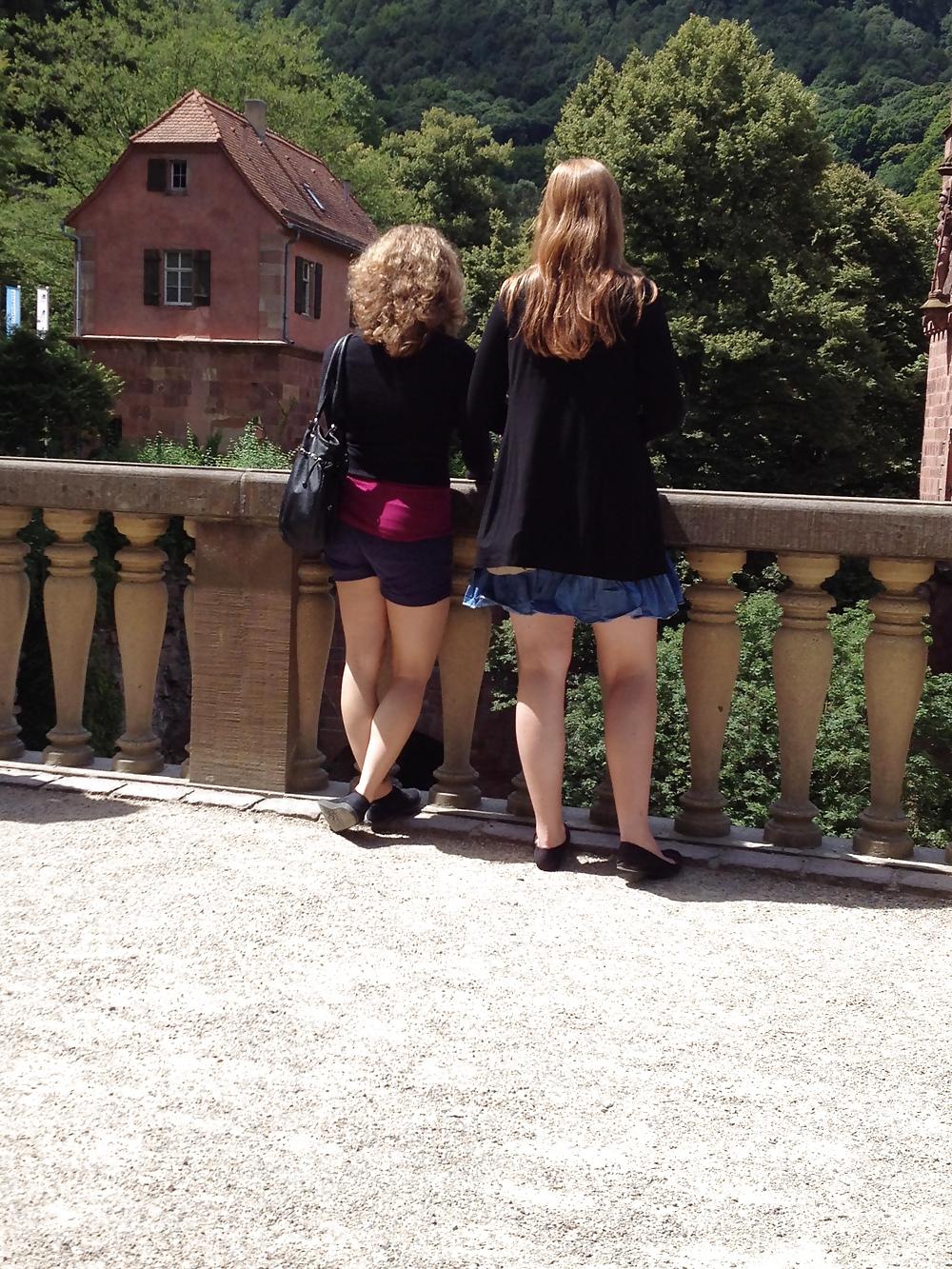 5P Candid Teen Legs - Voyeur - My first try