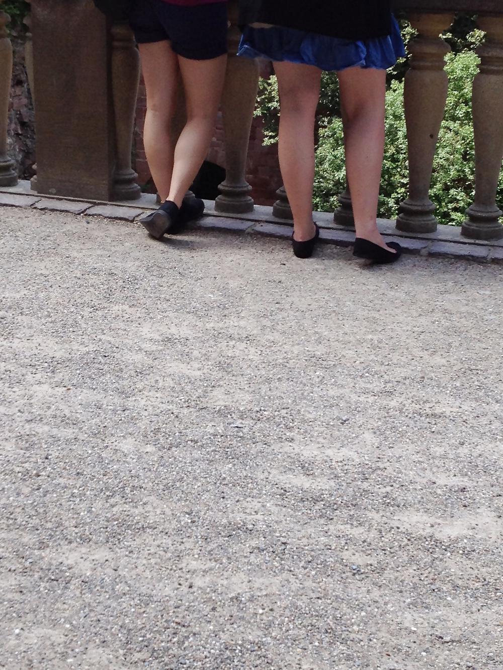 5P Candid Teen Legs - Voyeur - My first try