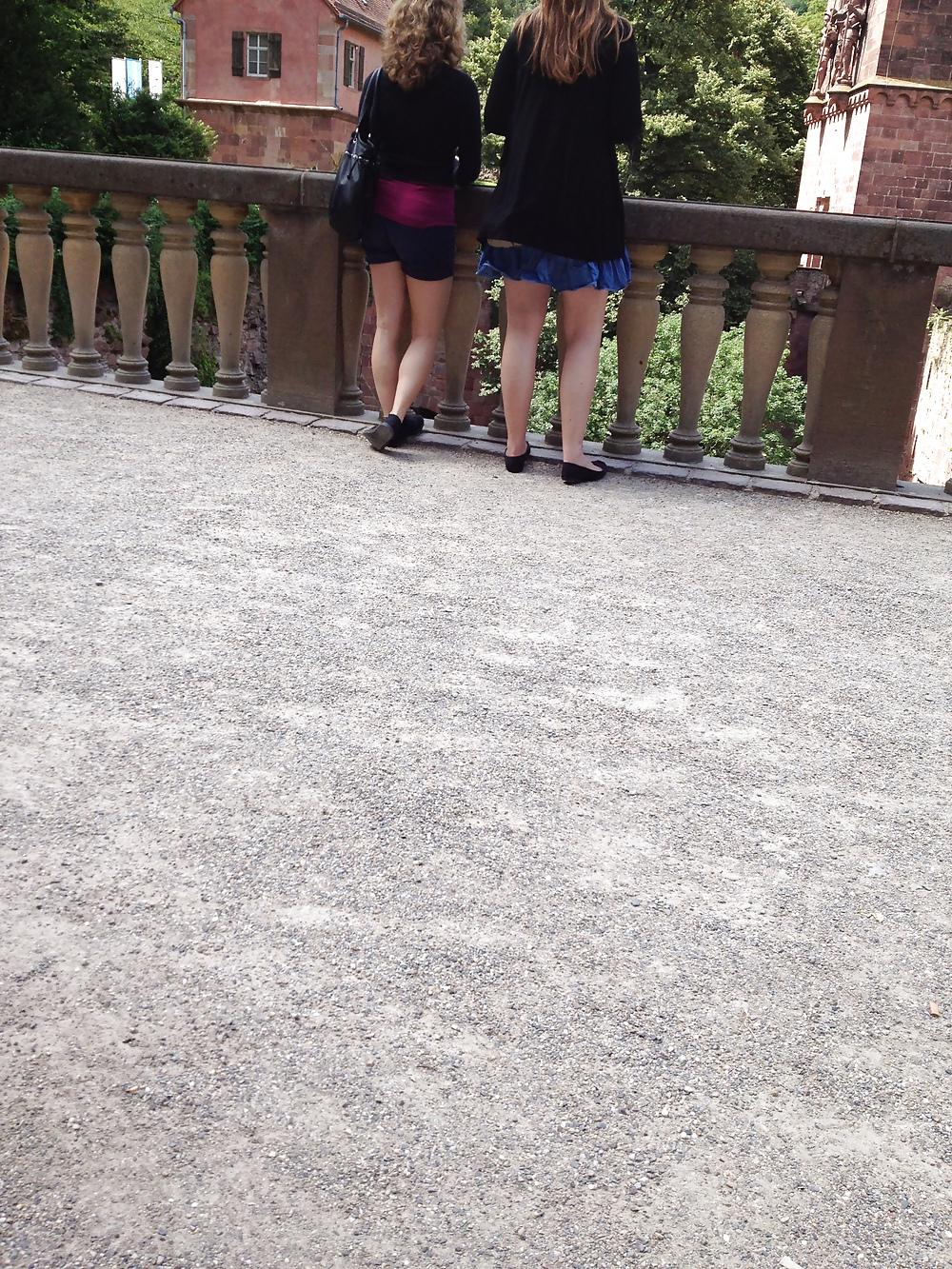 5P Candid Teen Legs - Voyeur - My first try