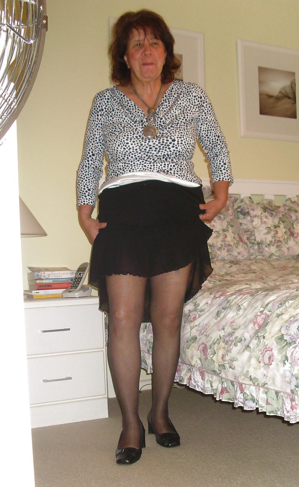 25P Rosemary sexy legs and upskirt 12